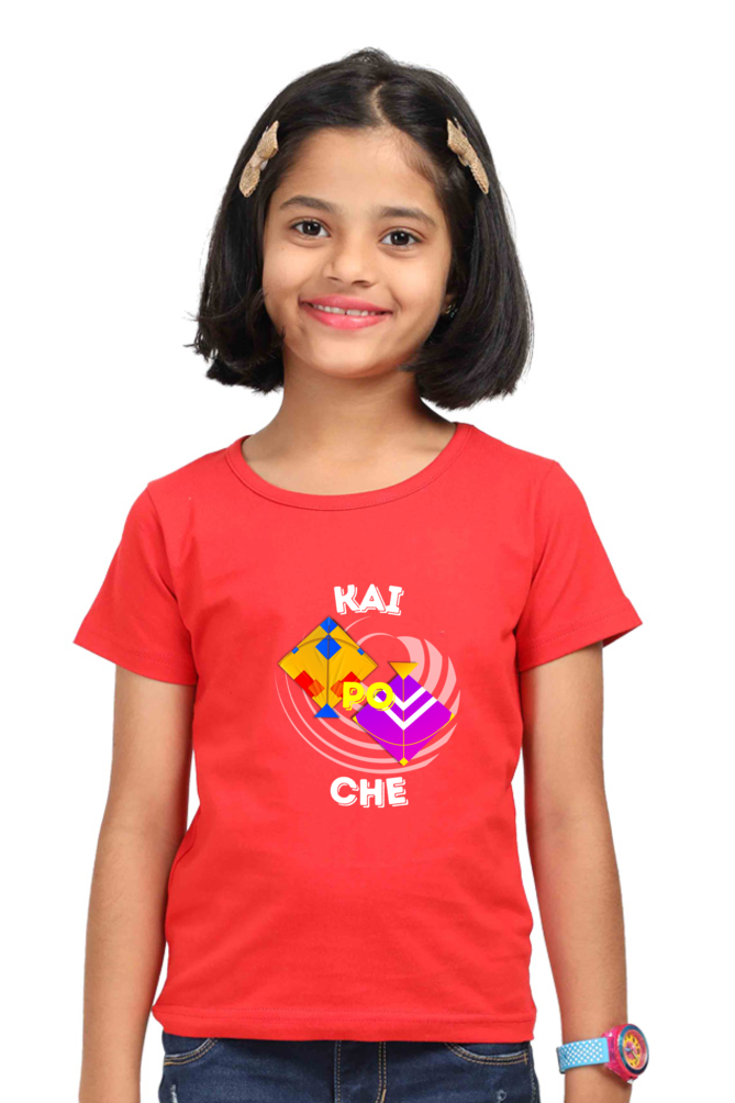 Sankranti Vibes T-shirt | Red | Boys | Girls