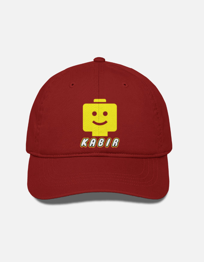 Red Cotton Cap | Building Blocks