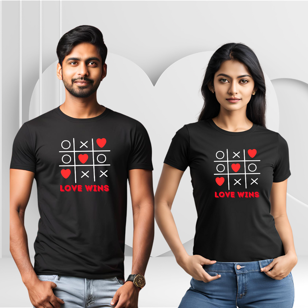 Love Wins T-shirt | Black | Men | Women
