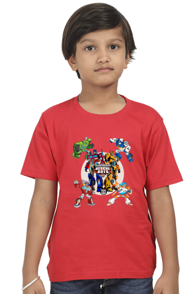 Transformer T-shirt | Red | Boys