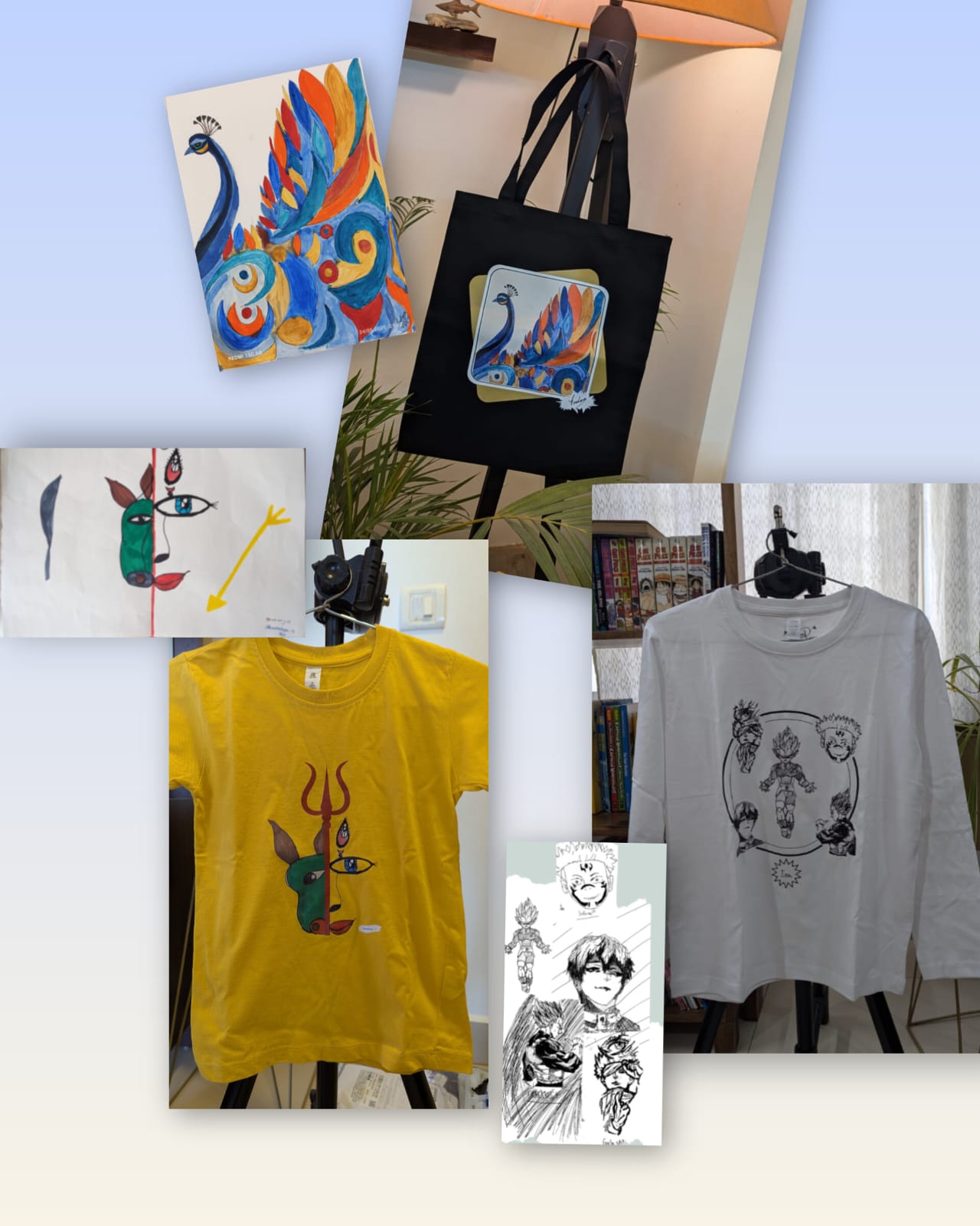 Artist Edition Personalized Tote bag | Black