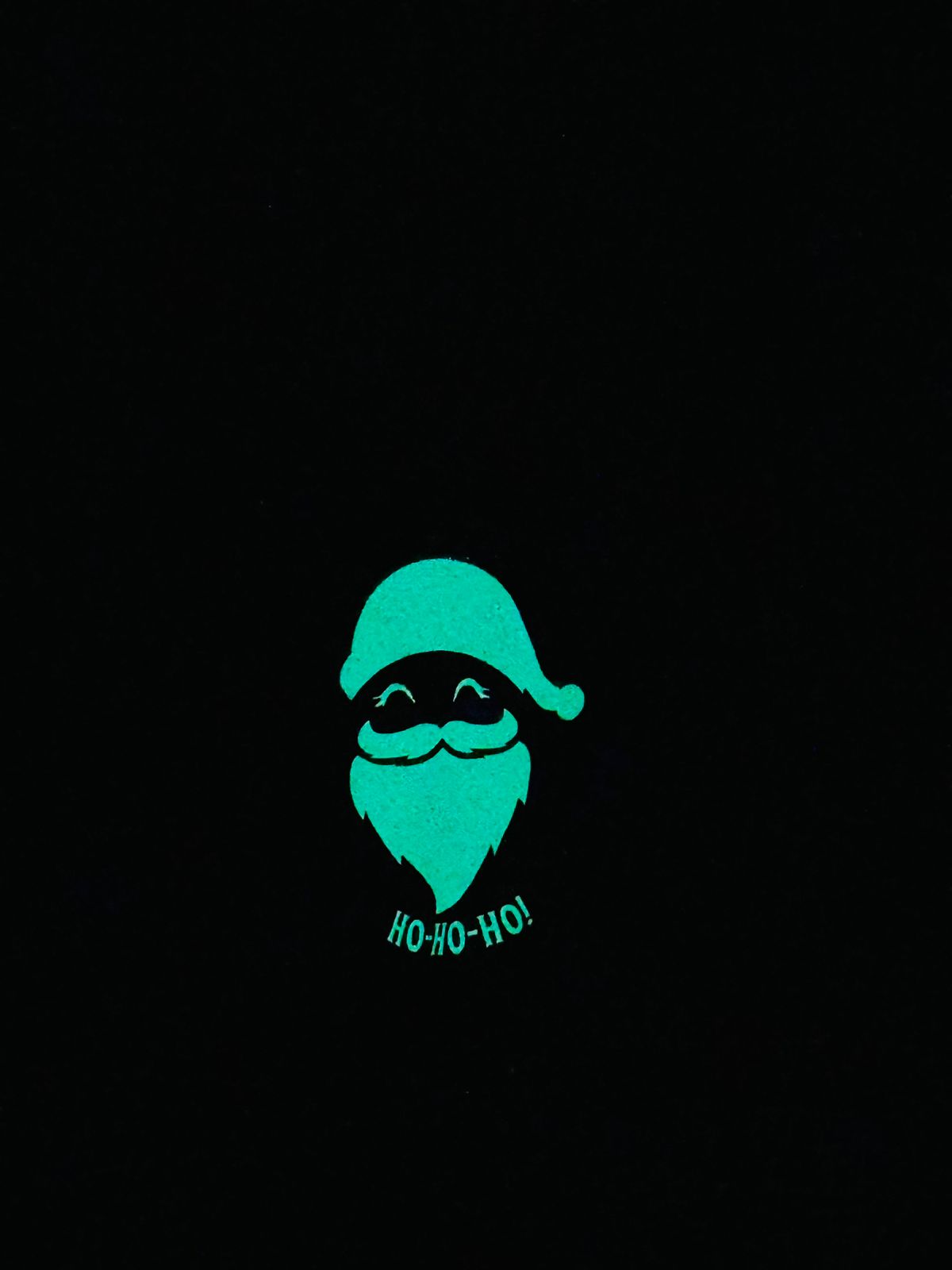 Glow In Dark Santa Hooded Sweatshirt | Red | Women | Men