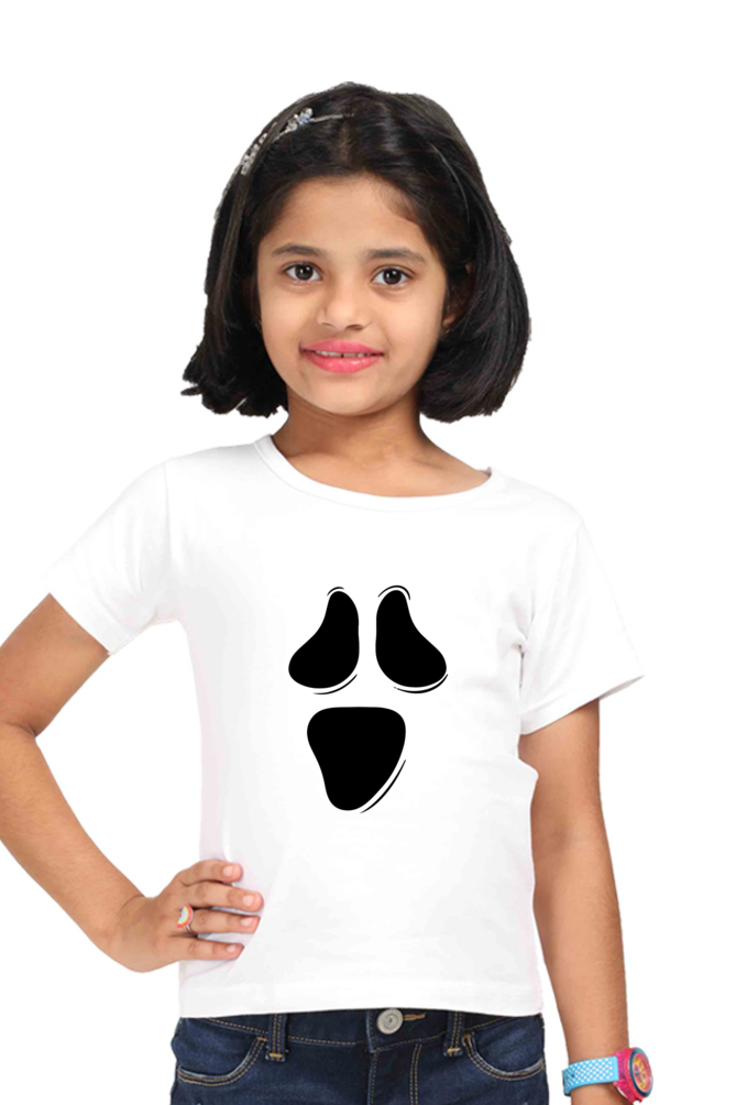 Kids Simply a Ghost T-shirt | White | Girls | Boys