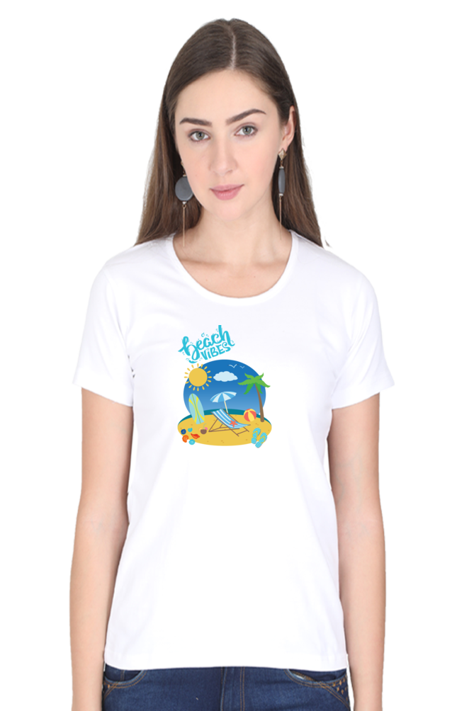 T-shirt for Beach Lovers | White | Men | Women