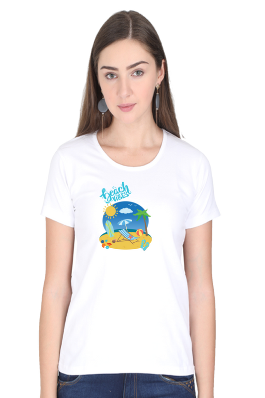 T-shirt for Beach Lovers | White | Men | Women