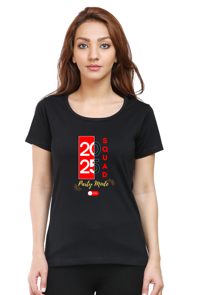 2025 Squad T-shirt | Black | Women | Men