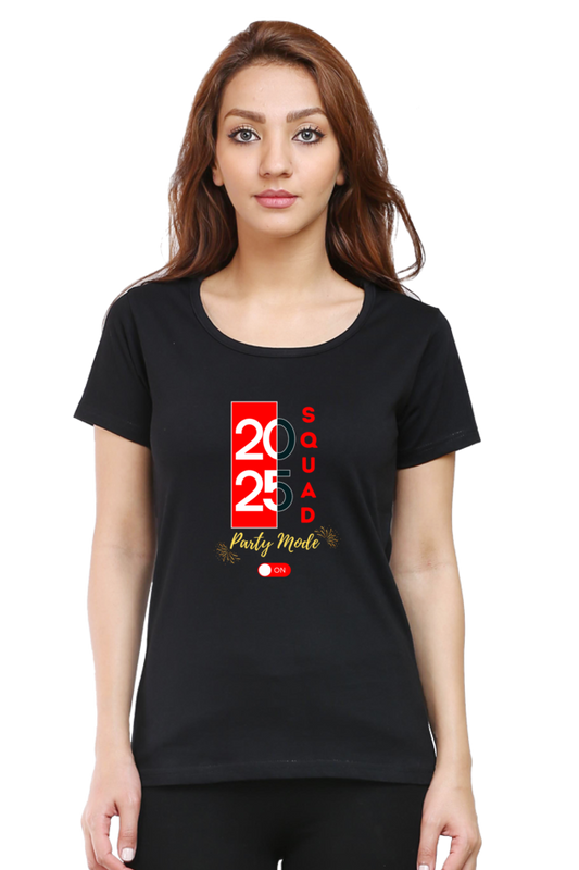 2025 Squad T-shirt | Black | Women | Men