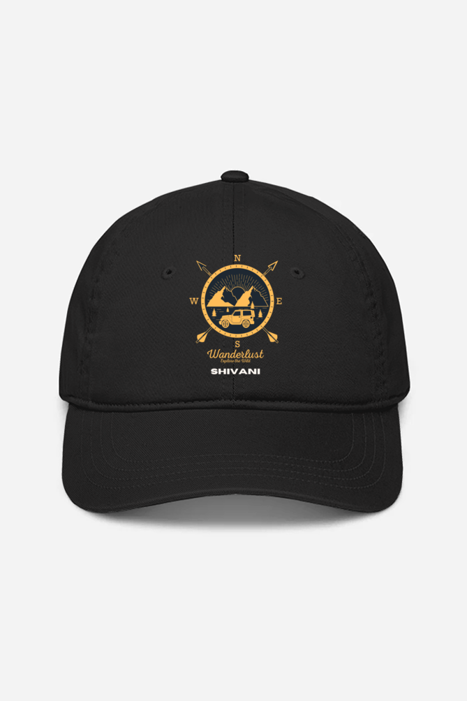 Black Cotton Cap | Travel