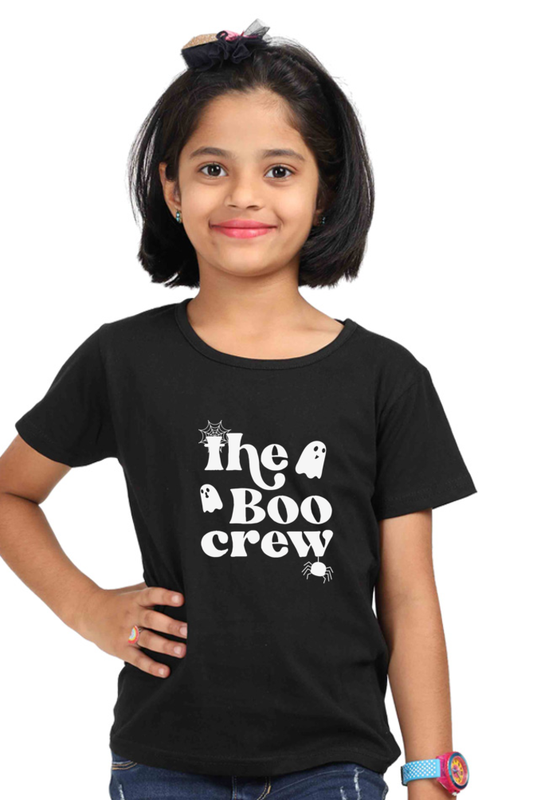 Kids The Boo Crew T-shirt | Black | Girls | Boys