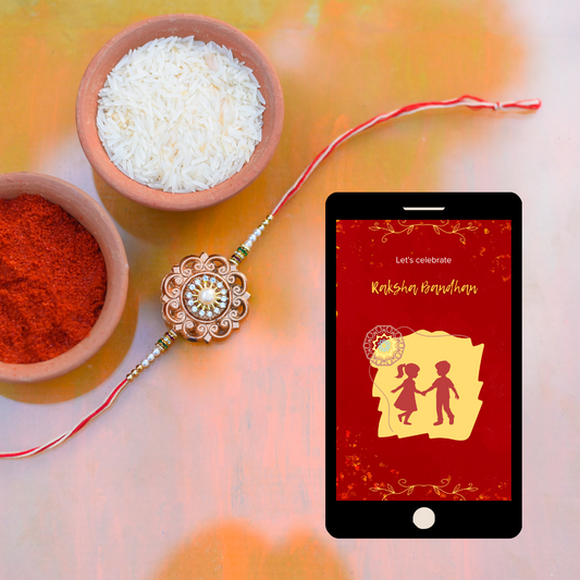 Raksha Bandhan Mobile Invitation for reliving childhood