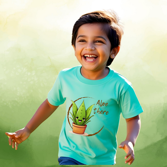 Aloe There T-shirt | Mint Green | Boys | Girls