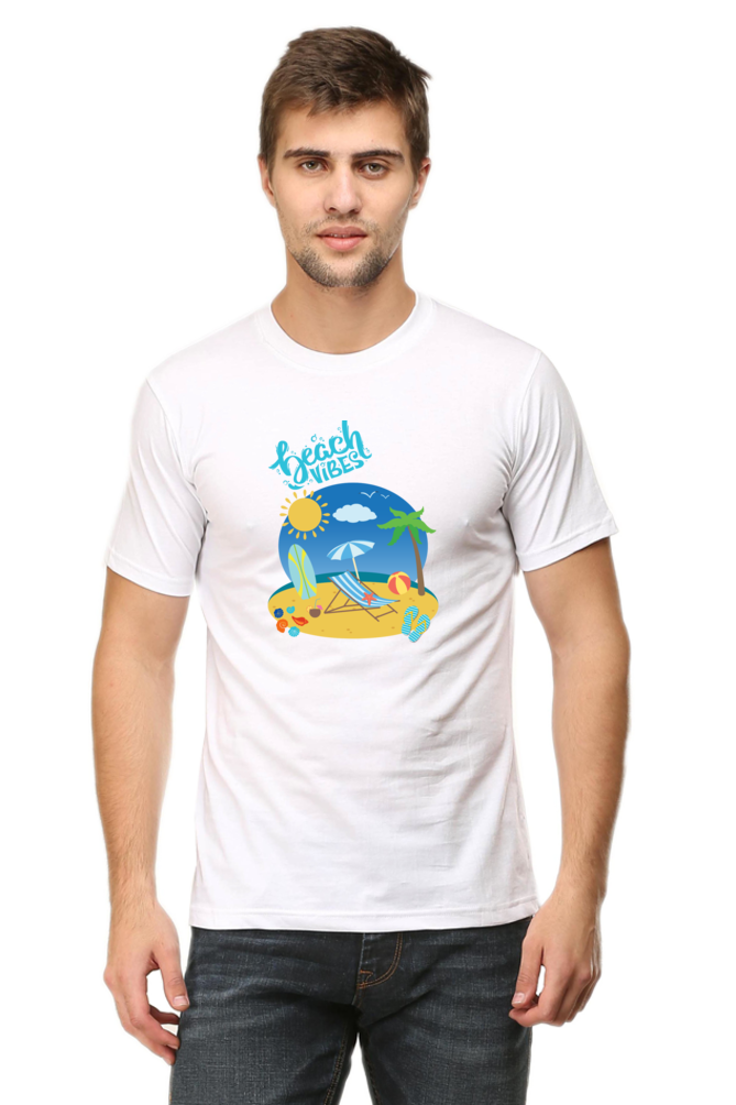 T-shirt for Beach Lovers | White | Men | Women