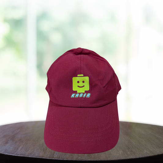 Red Cotton Cap | Building Blocks