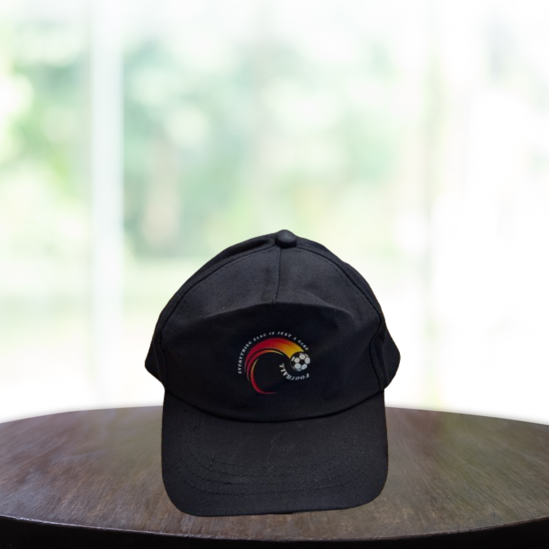 Navy Blue Cotton Cap | Football