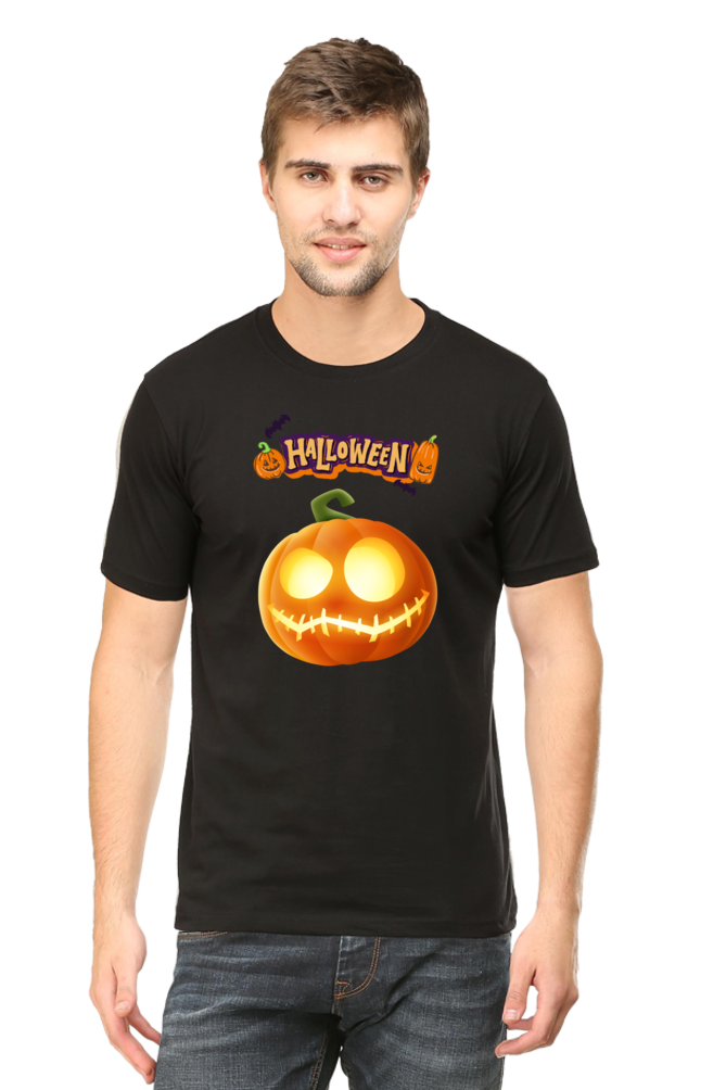 Spooky Pumpkin T-shirt | Black | Men | Women