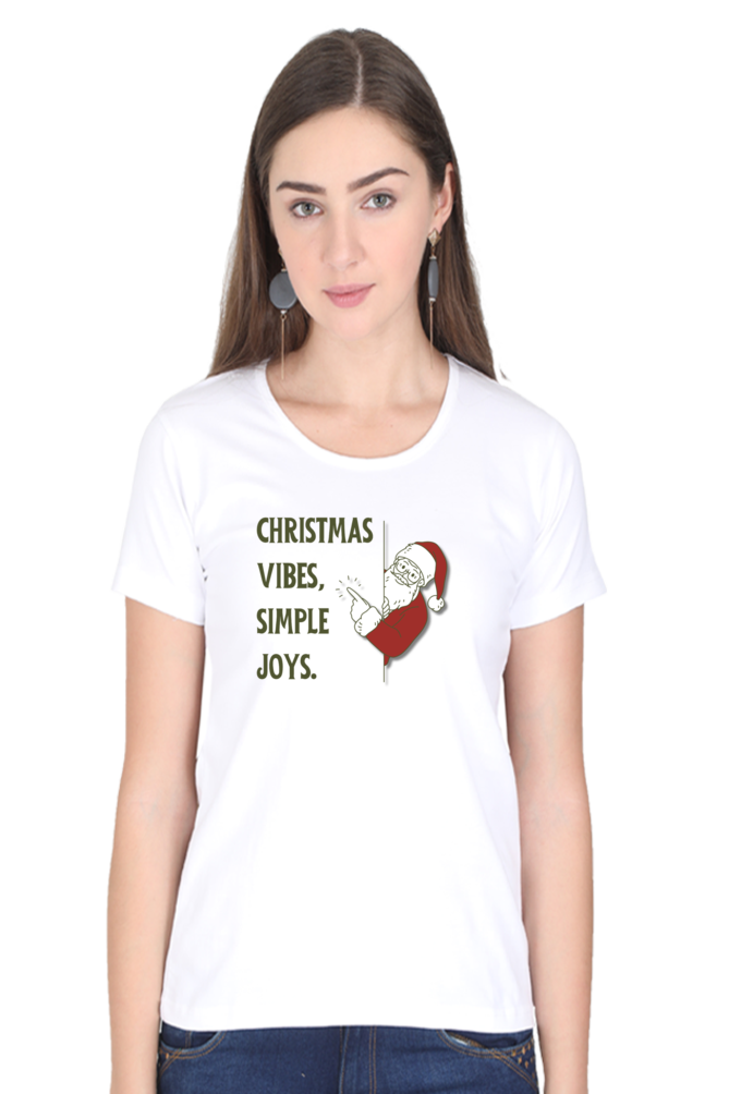 Christmas Vibes T-shirt | White | Men | Women