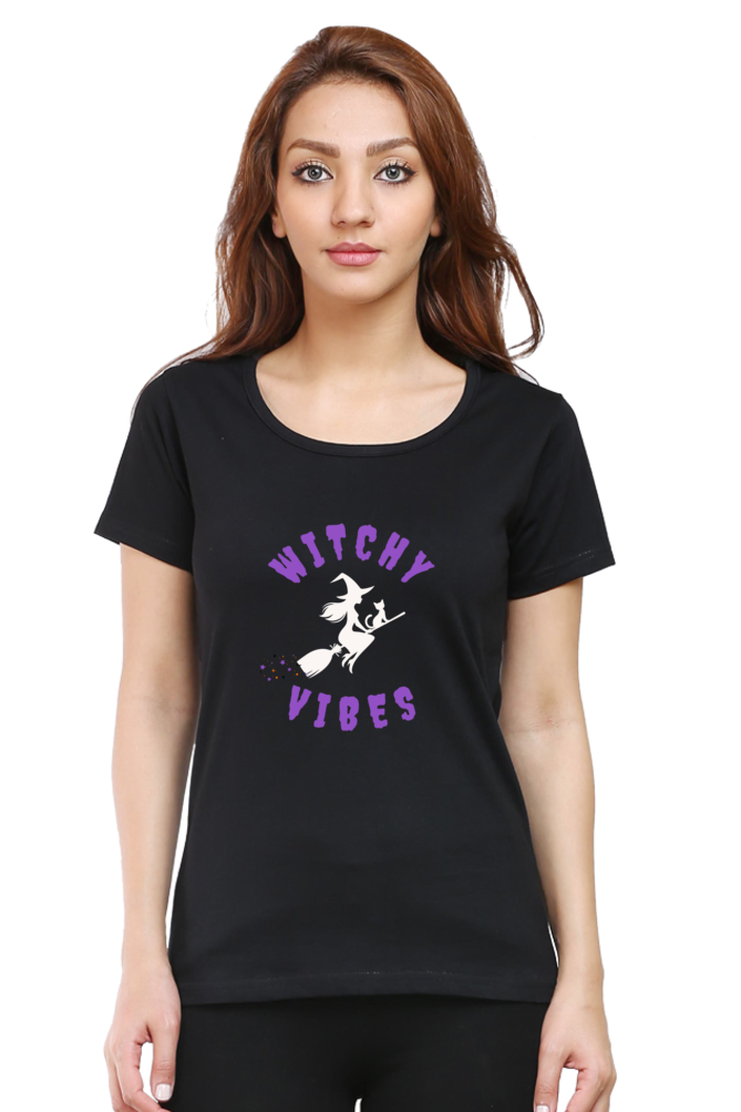 Witchy Vibes T-shirt | Black | Women