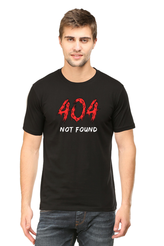 404 Not Found T-shirt | Black | Men | Women