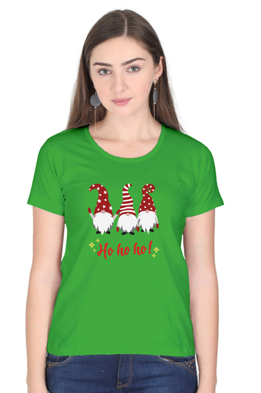 HoHoHo T-shirt | Green | Women | Men