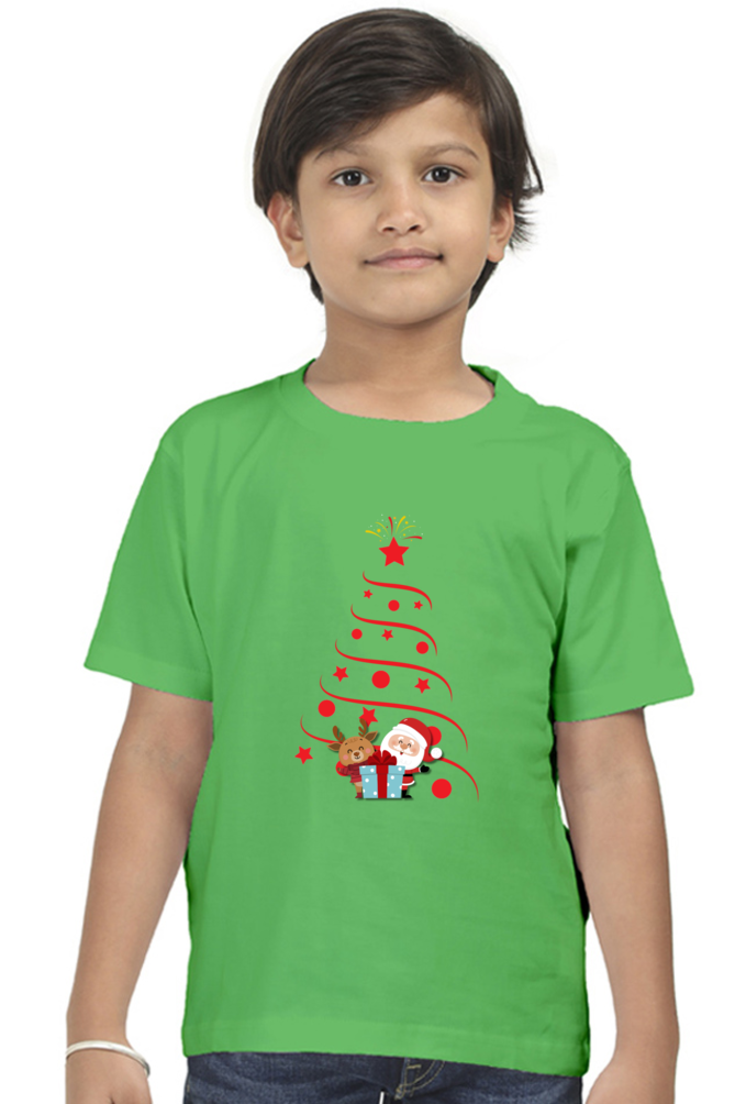 Kids Christmas Tree T-shirt | Green | Kids