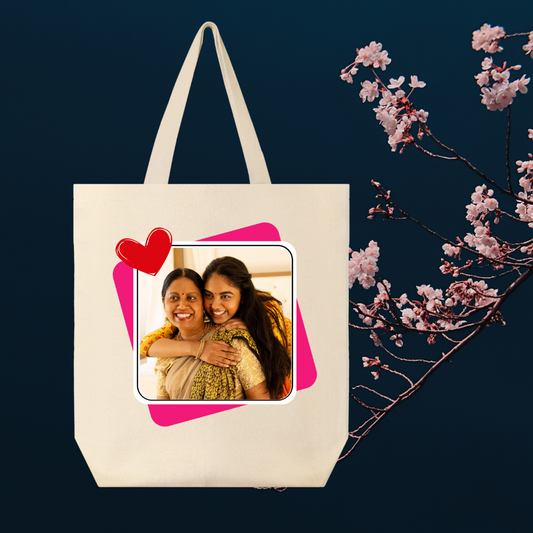 Personalised Picture Tote bag | Ivory