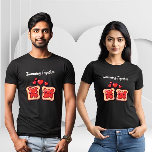 Jamming Together T-shirt | Black | Men | Women