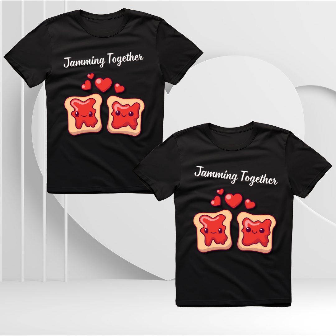 Jamming Together T-shirt | Black | Men | Women