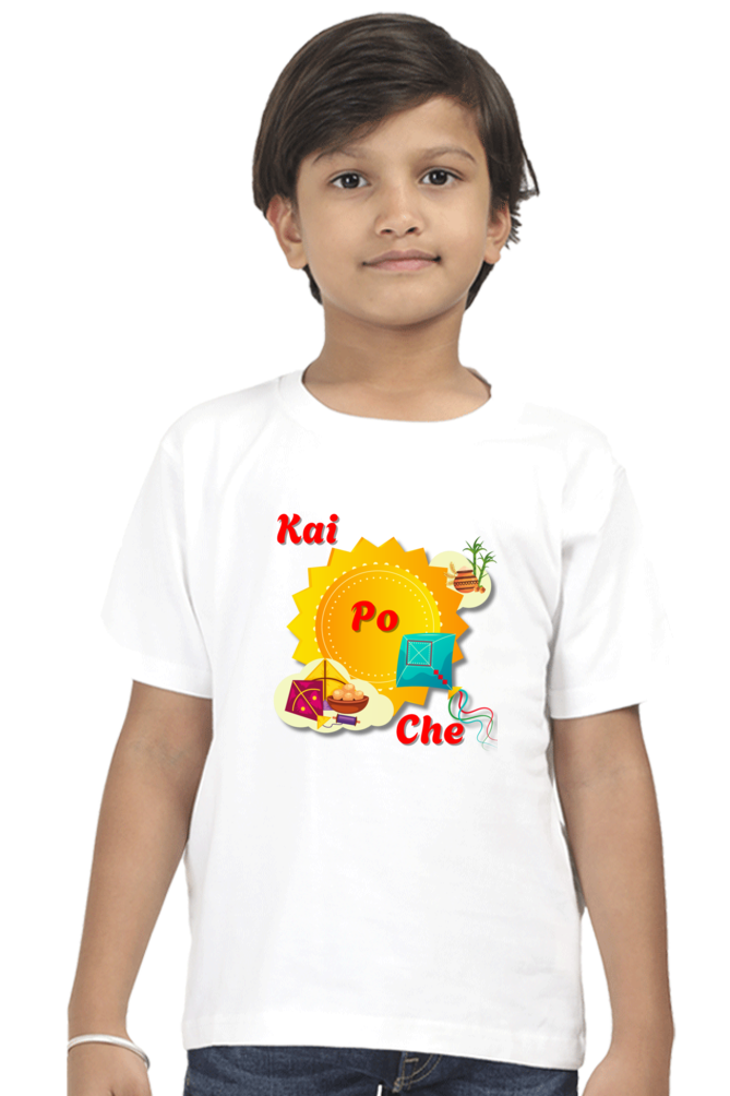 Kai Po Che Family T-shirt | Red | Boy | Girl