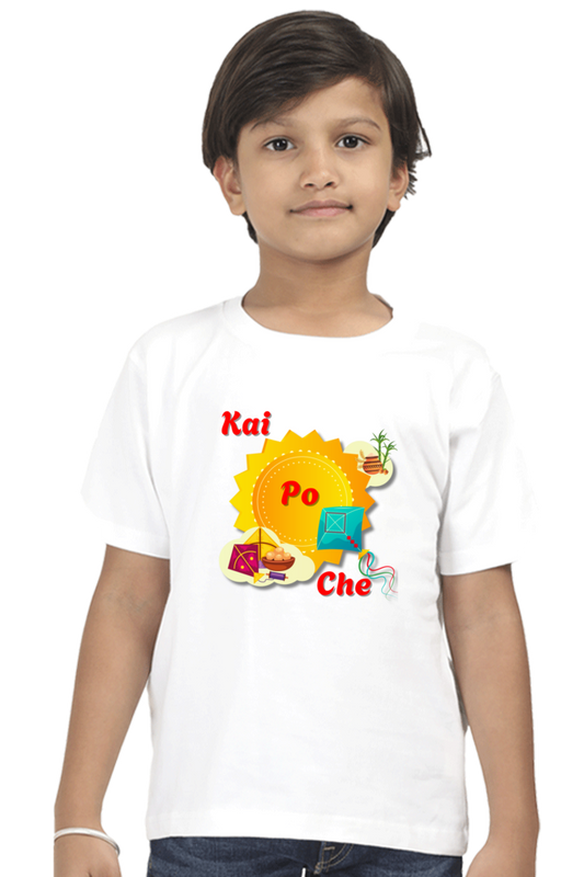 Kai Po Che Family T-shirt | Red | Boy | Girl