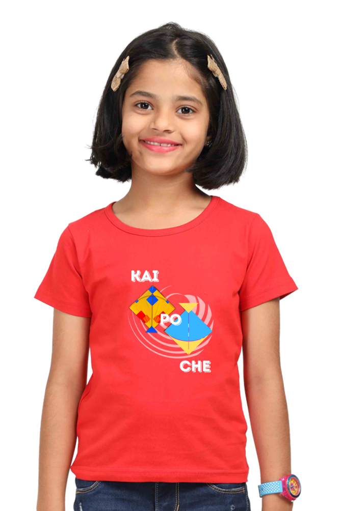 Kai Po Che T-shirt | Red | Boys | Girls