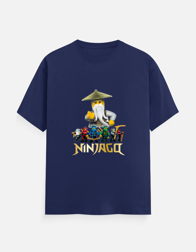 Ninjago Master Woo T-shirt - Cotton T-shirt- Blue Character Graphic Tee - For Ninjago fans - Men & Women