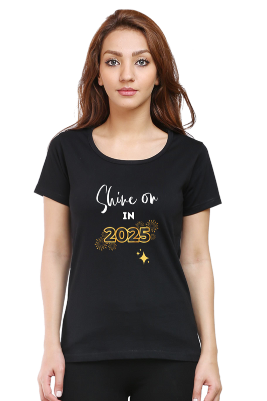 Shine On T-shirt | Black | Women | Men