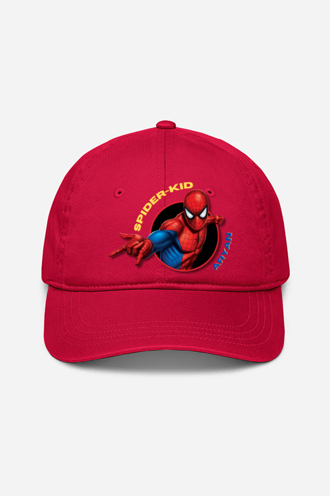 Red Cotton Cap | Spiderman