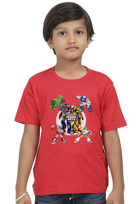 Transformer T-shirt | Red | Boys