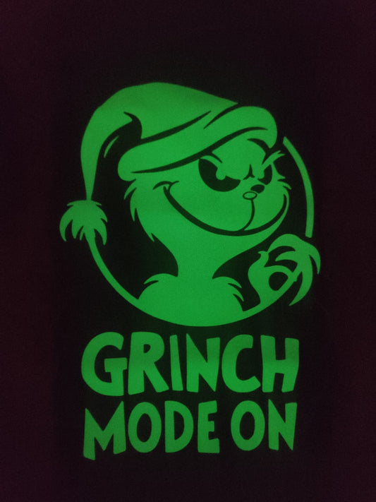 Grinch Glow-in-Dark Tshirt | Green | Kids