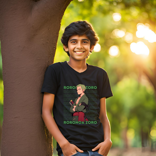 Zoro T-shirt | Black | Kids | Boys