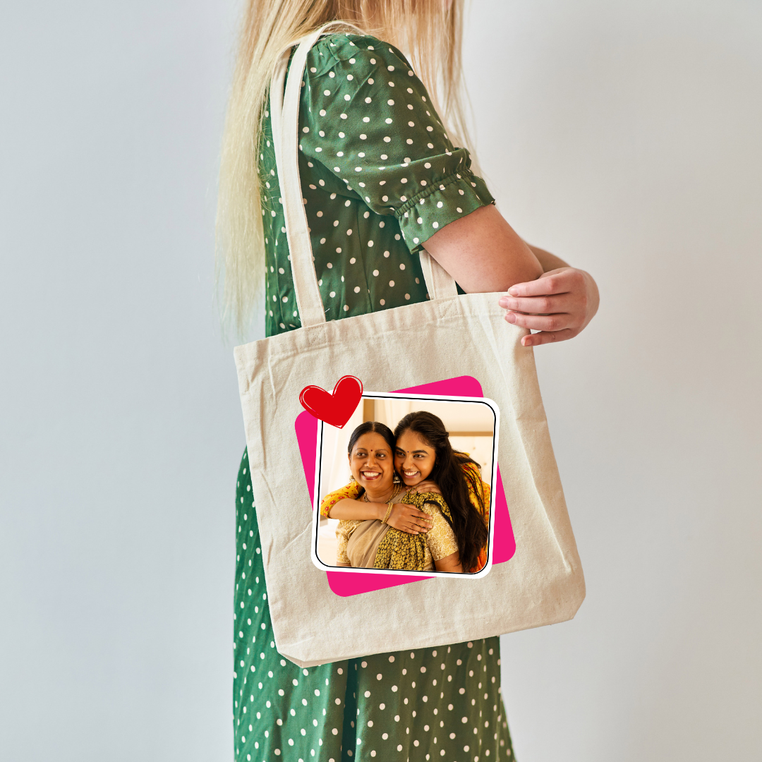 Personalised Picture Tote bag | Ivory